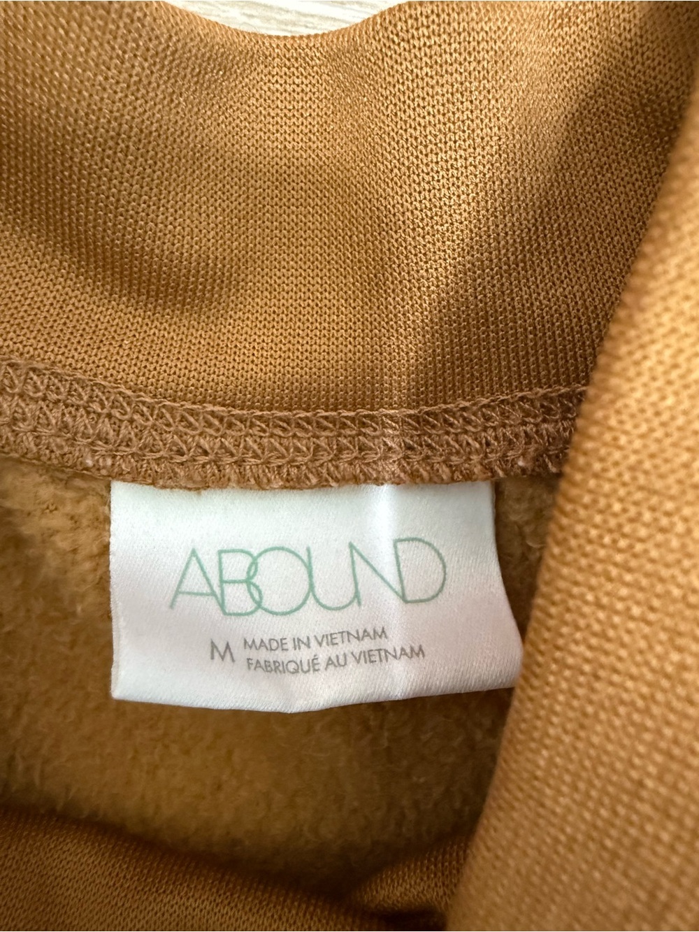 Abound Men's Crewneck Sweater in Camel - Picture 2 of 3